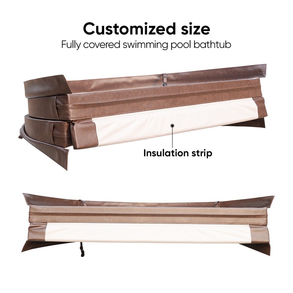 Brown Round Spa Cover high quality